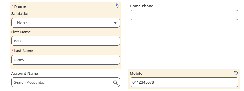 Entering Valid Mobile Number